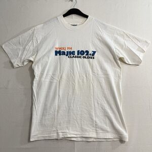 Men Vintage Miami Magic 102.7 FM Size XL Shirt Made in USA  *read details